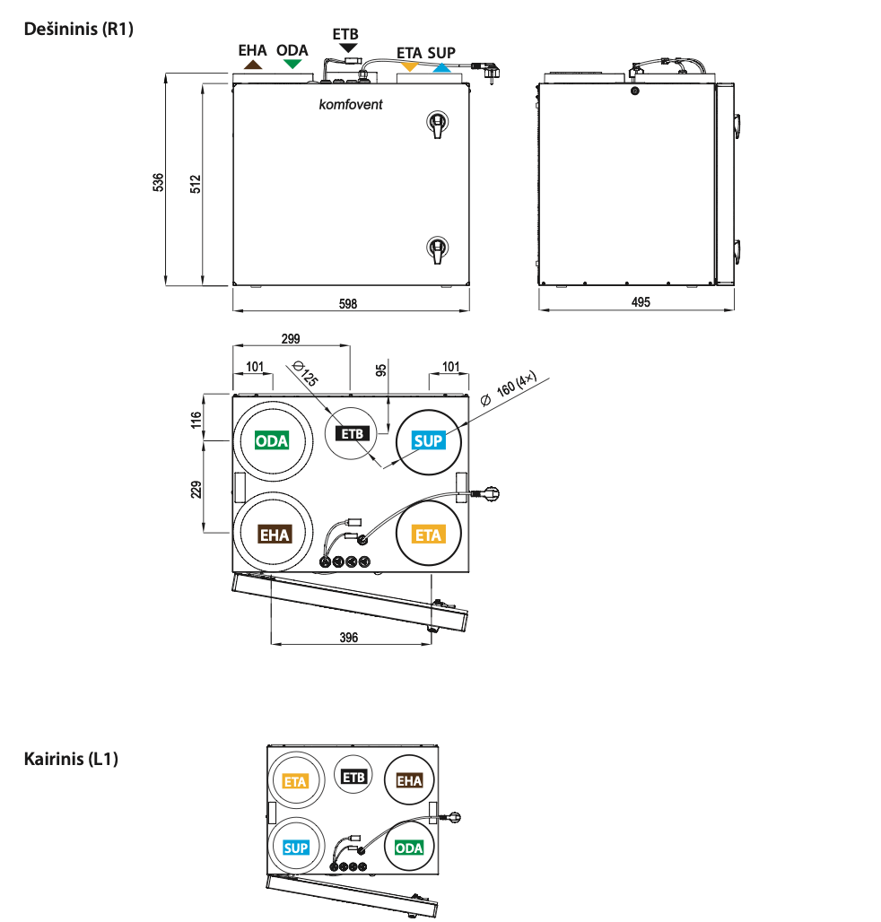 komfovent-puses Komfovent pusės
