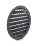 Apvalios lauko ventiliacijos grotelės su tinkleliu, įvairių spalvų d160 mm